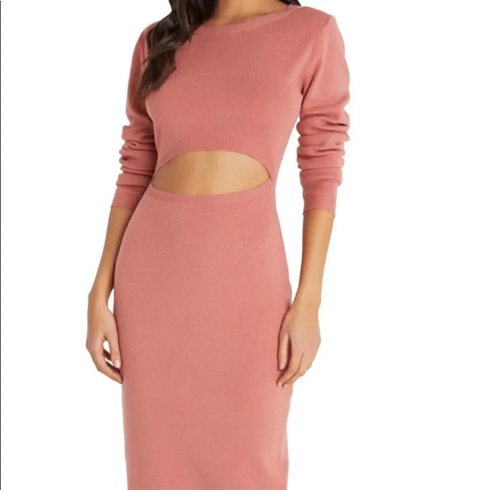 Vici Cutout Sweater dress